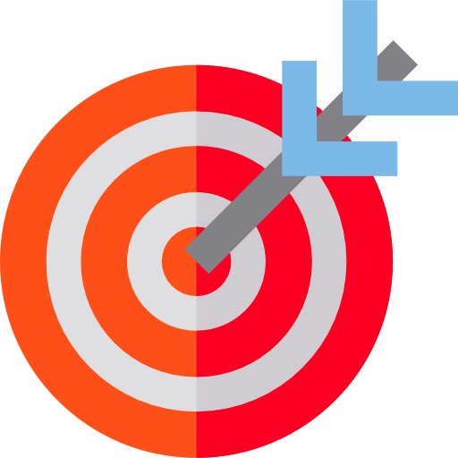 Target Basic Straight Flat icon