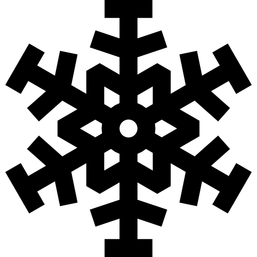 Снежинка Basic Straight Lineal иконка