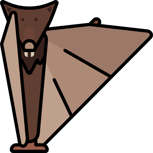 pipistrello Special Lineal color icona