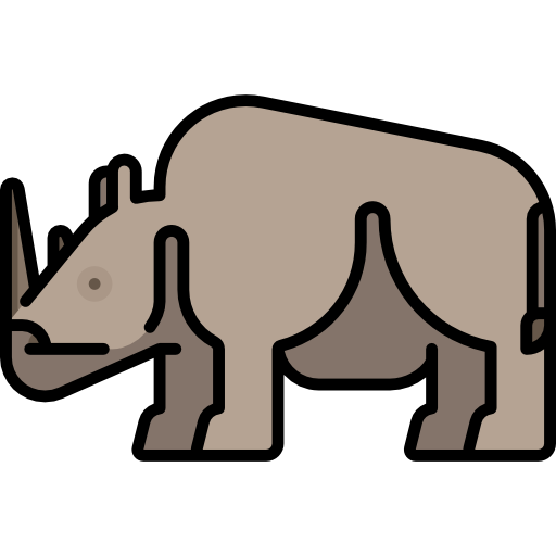 rinoceronte Special Lineal color Ícone