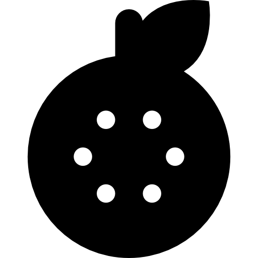 オレンジ Basic Straight Filled icon