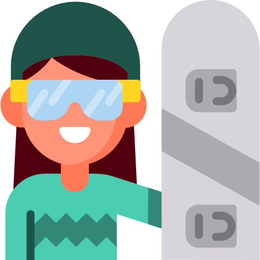 snowboarder Special Flat icono