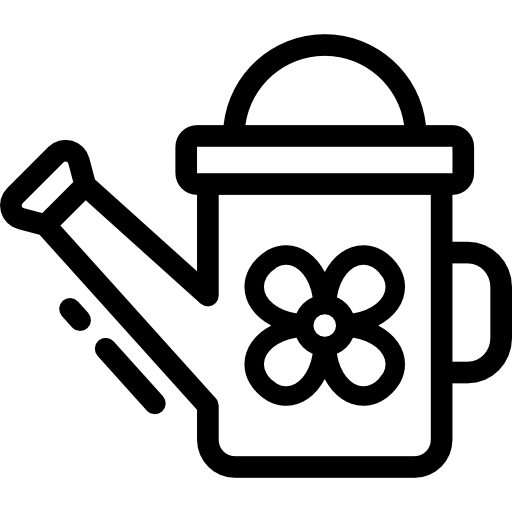 Watering can Detailed Rounded Lineal icon