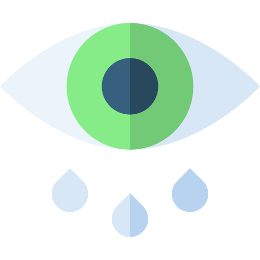 lágrima Basic Straight Flat icono