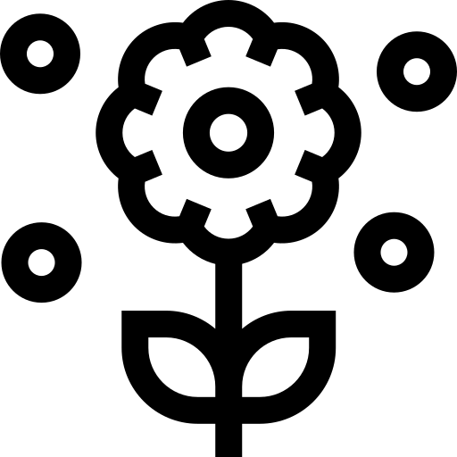 Pollen Basic Straight Lineal icon