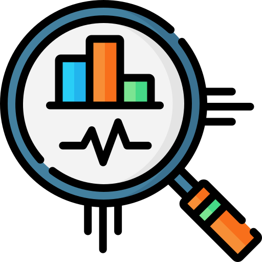 Statistics Special Lineal color icon