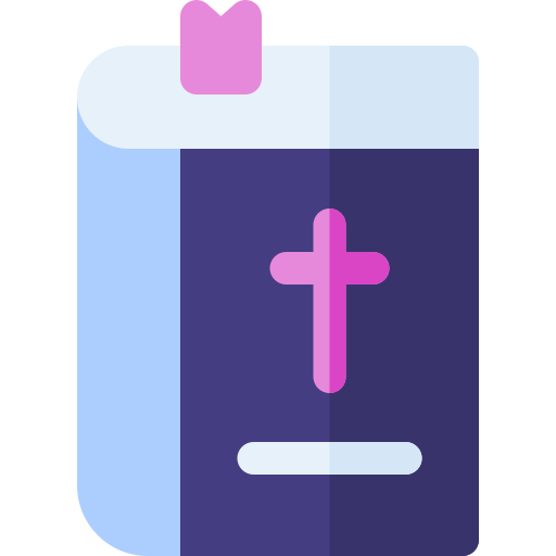 Bible Basic Rounded Flat icon