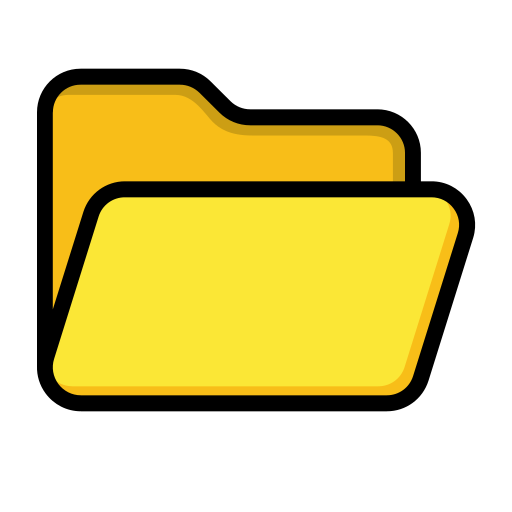 폴더 Generic Outline Color icon