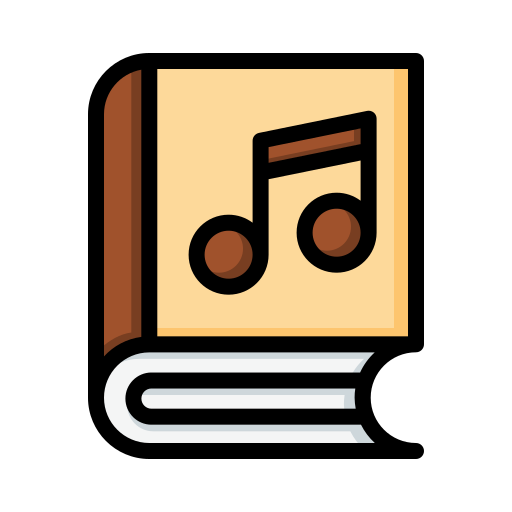 Audiobook Generic Outline Color icon