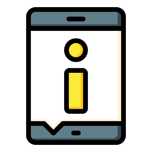 정보 Generic Outline Color icon