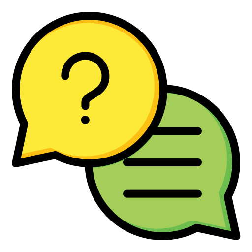 Question Generic Outline Color icon