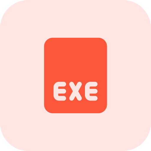 exe Pixel Perfect Tritone icon
