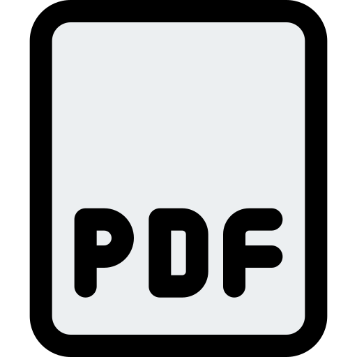 pdf Pixel Perfect Lineal Color icono