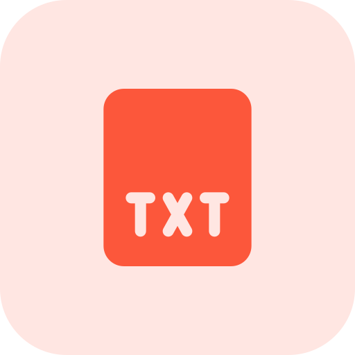 txt Pixel Perfect Tritone icon