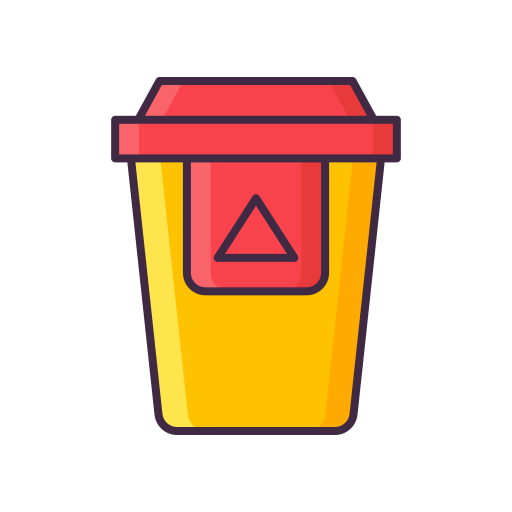 Container Flaticons Lineal Color icon