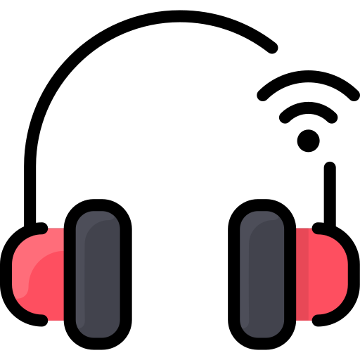 Headphones Vitaliy Gorbachev Lineal Color icon
