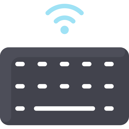Wireless keyboard Vitaliy Gorbachev Flat icon