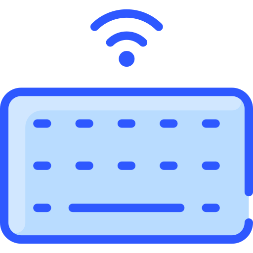 Wireless keyboard Vitaliy Gorbachev Blue icon