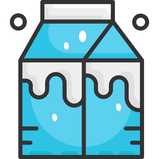 Пакет молока SBTS2018 Lineal Color иконка