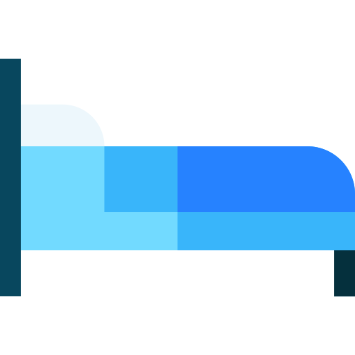 Bed Basic Straight Flat icon