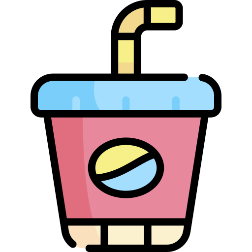 飲む Kawaii Lineal color icon