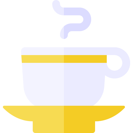 filiżanka herbaty Basic Rounded Flat ikona