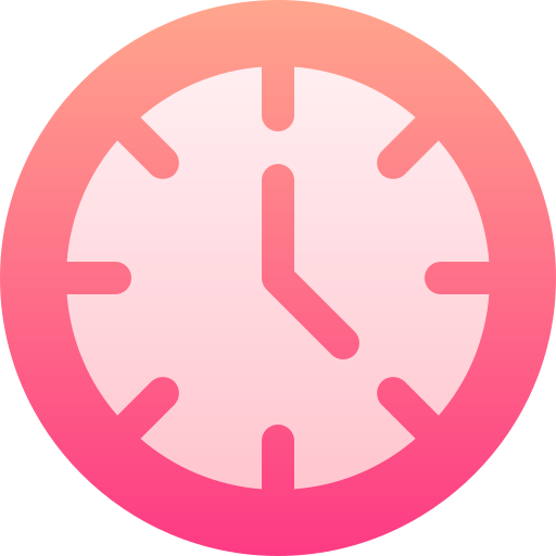 시계 Basic Gradient Gradient icon