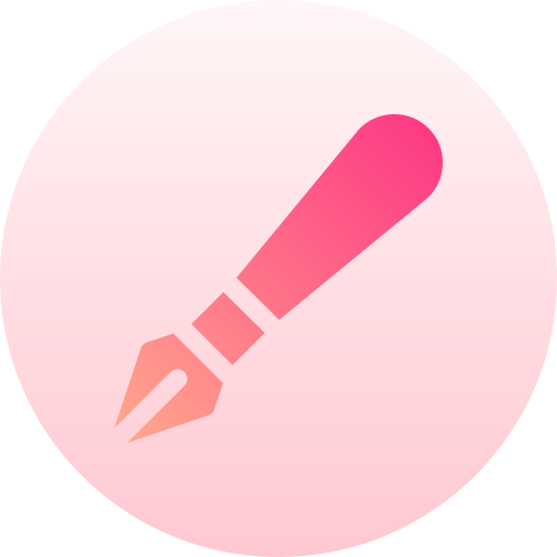 długopis Basic Gradient Circular ikona