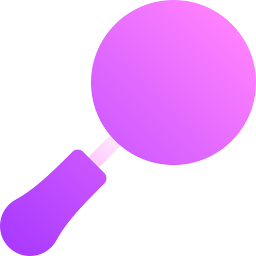Magnifying glass Basic Gradient Gradient icon
