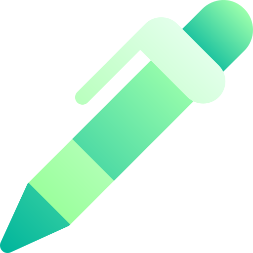 pen Basic Gradient Gradient icoon