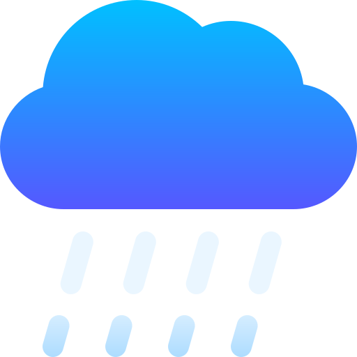 Rain Basic Gradient Gradient icon