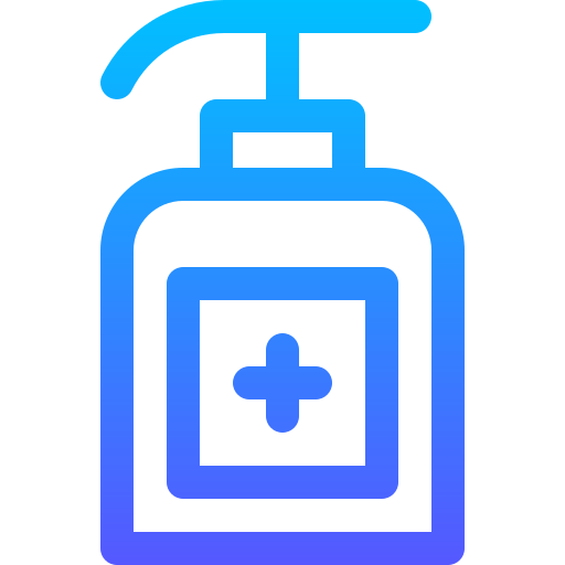Soap dispenser Basic Gradient Lineal color icon