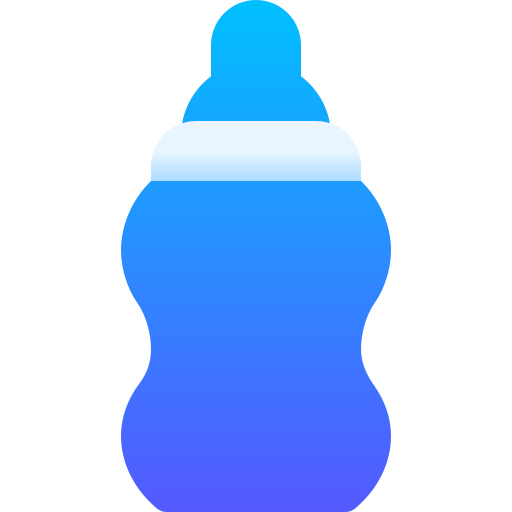 butelka mleka Basic Gradient Gradient ikona