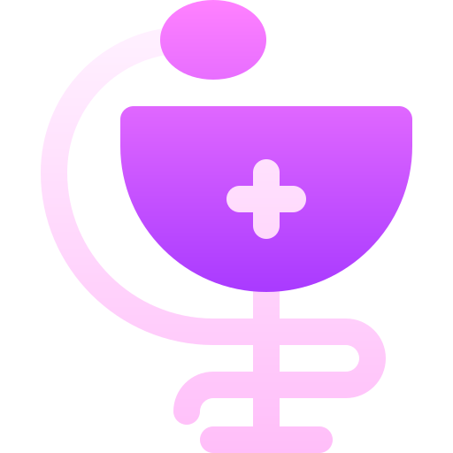 Caduceus symbol Basic Gradient Gradient icon