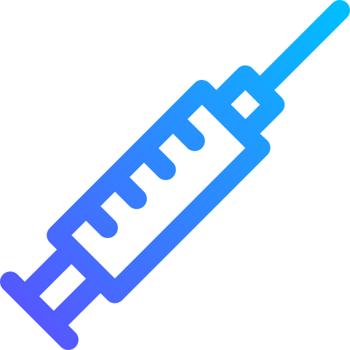 Syringe Basic Gradient Lineal color icon