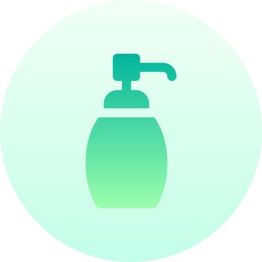 shampoo voor huisdieren Basic Gradient Circular icoon