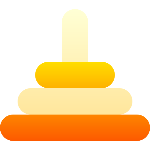 pirámide Basic Gradient Gradient icono