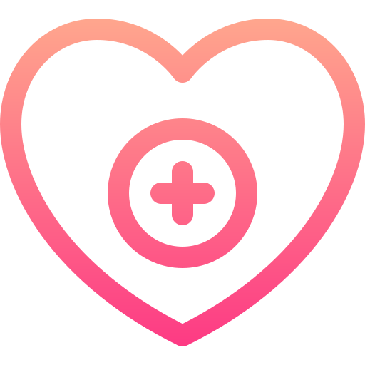 Heartbeat Basic Gradient Lineal color icon