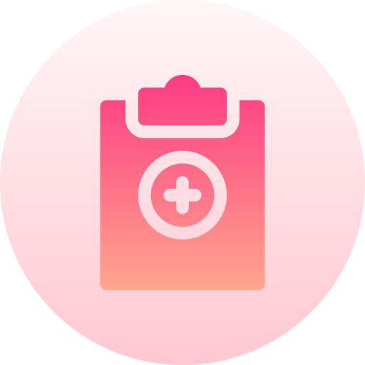 prescription médicale Basic Gradient Circular Icône