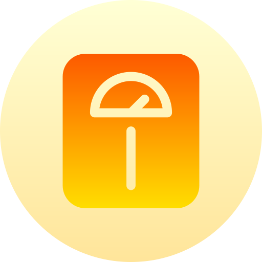 規模 Basic Gradient Circular icon