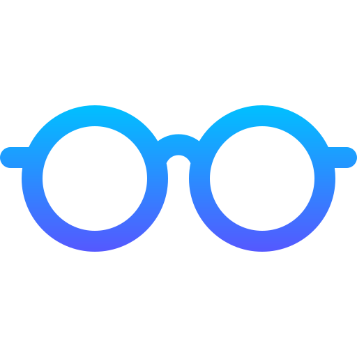 brille Basic Gradient Lineal color icon
