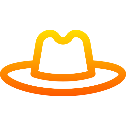 帽子 Basic Gradient Lineal color icon
