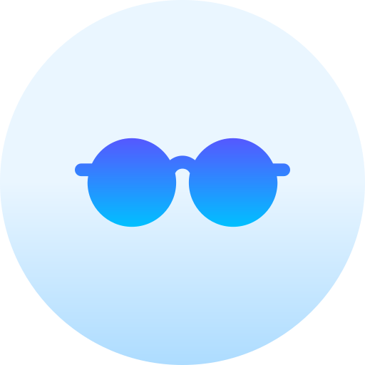 bril Basic Gradient Circular icoon