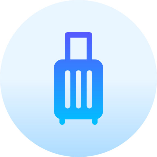 Тележка для багажа Basic Gradient Circular иконка