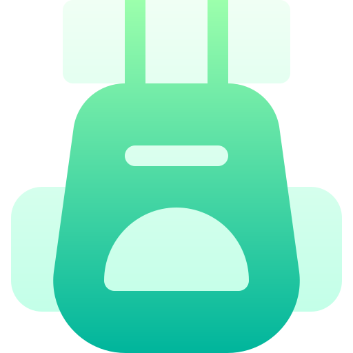 バックパック Basic Gradient Gradient icon