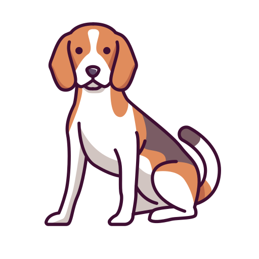 beagle Generic Outline Color icon
