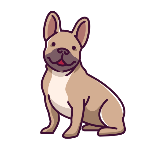 französische bulldogge Generic Outline Color icon