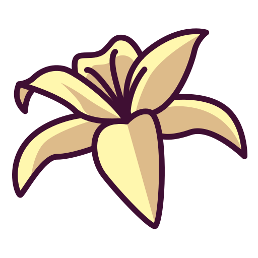 Lilies Generic Outline Color icon