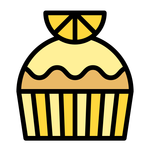 cupcake Generic Outline Color icon