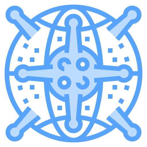 korona wirus Catkuro Blue ikona